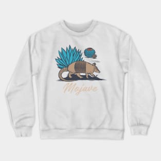 mojave desert armadillo Crewneck Sweatshirt